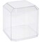 Pioneer Plastics 042C Clear Plastic Softball Display Case, 4" W x 4" D x 4.125" H